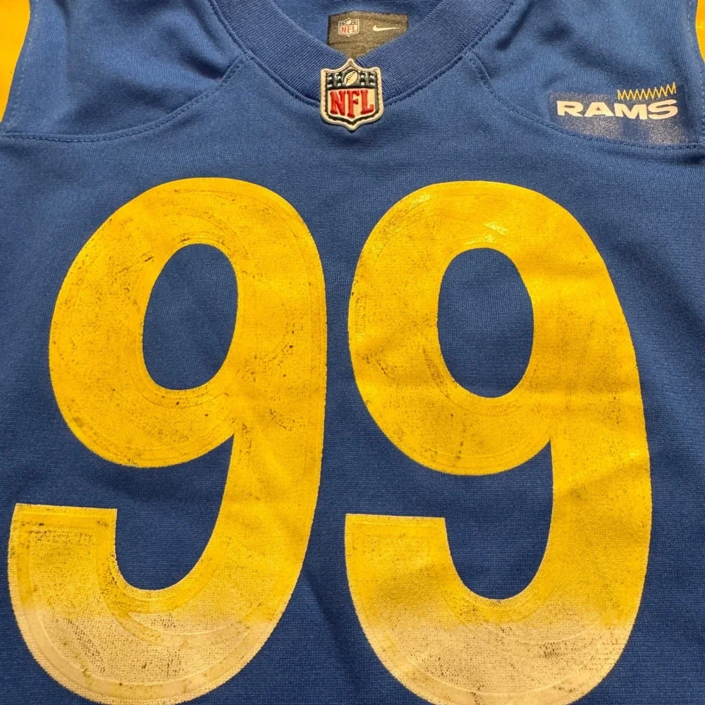 Nike NFL Jersey Toddler 2T Blue Polyester Aaron Donald 99 Rams Gameday Sporty